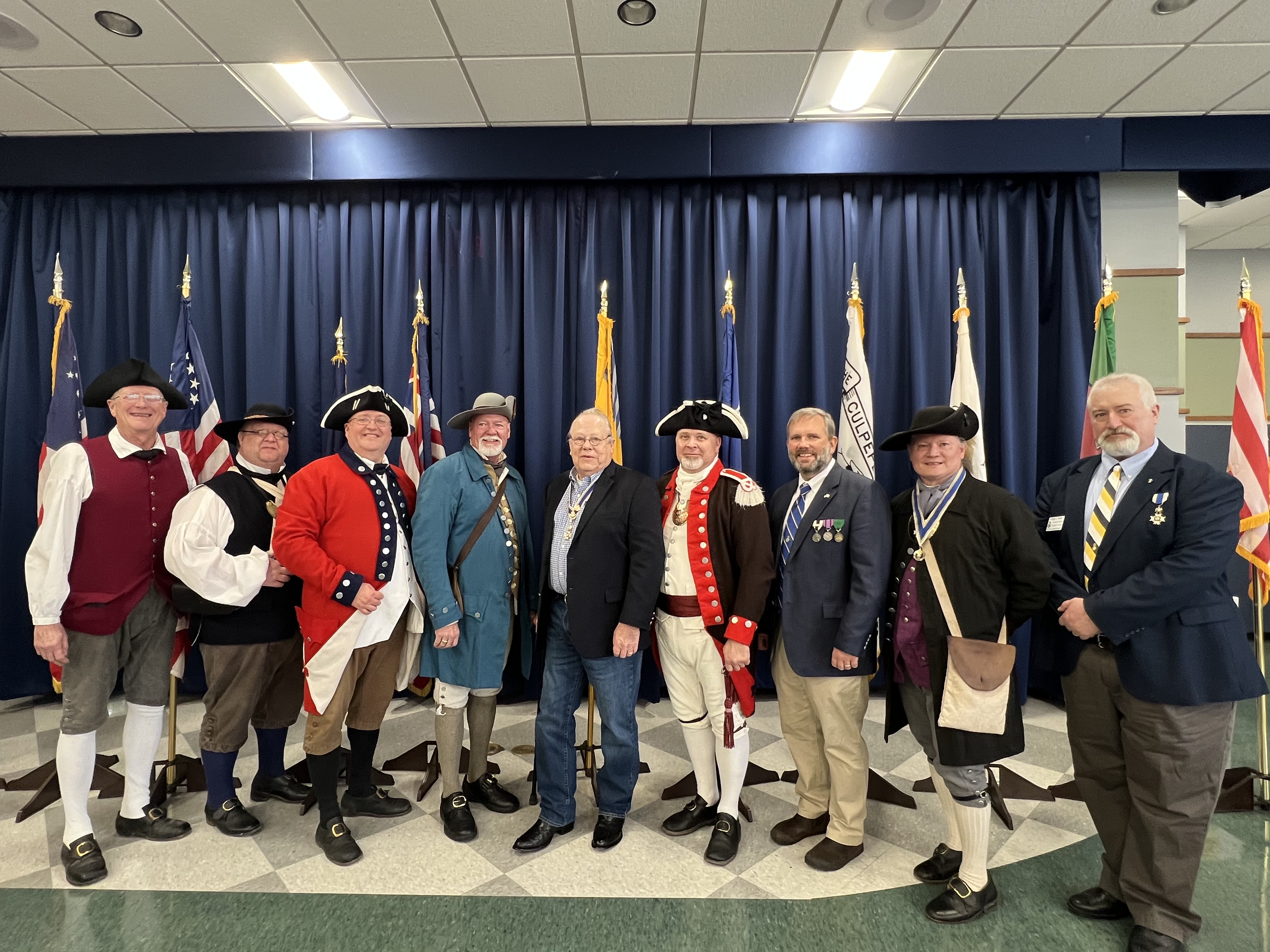 Colonel James Harrod members in attendance at the 2025 State Spring Meeting